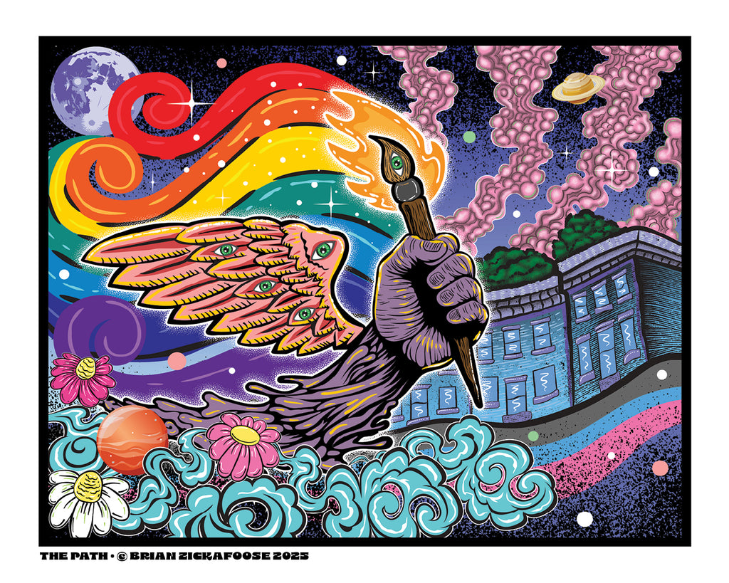 The Path - Paper Print